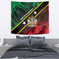 Saint Kitts and Nevis Tapestry Flag Style With Stars