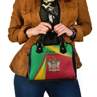 Saint Kitts and Nevis Shoulder Handbag Coat Of Arms Sporty Style