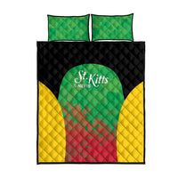 Saint Kitts and Nevis Cricket Quilt Bed Set Simple Style