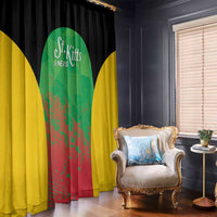Saint Kitts and Nevis Cricket Window Curtain Simple Style