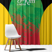 Saint Kitts and Nevis Cricket Window Curtain Simple Style