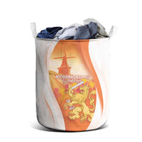 Netherlands Koninginnedag Laundry Basket Nederland Windmill Lion Heritage