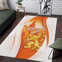 Netherlands Koninginnedag Area Rug Nederland Windmill Lion Heritage