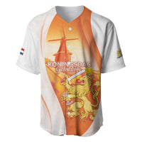 Netherlands Koninginnedag Baseball Jersey Nederland Windmill Lion Heritage