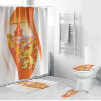 Netherlands Koninginnedag Bathroom Set Nederland Windmill Lion Heritage