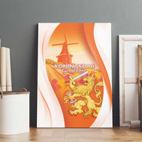 Netherlands Koninginnedag Canvas Wall Art Nederland Windmill Lion Heritage