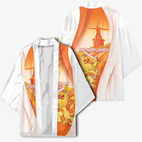 Netherlands Koninginnedag Kimono Nederland Windmill Lion Heritage