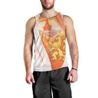 Netherlands Koninginnedag Men Tank Top Nederland Windmill Lion Heritage