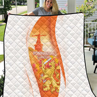 Netherlands Koninginnedag Quilt Nederland Windmill Lion Heritage