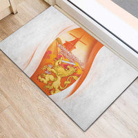 Netherlands Koninginnedag Rubber Doormat Nederland Windmill Lion Heritage
