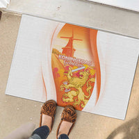 Netherlands Koninginnedag Rubber Doormat Nederland Windmill Lion Heritage