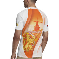 Netherlands Koninginnedag Rugby Jersey Nederland Windmill Lion Heritage