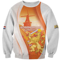Netherlands Koninginnedag Sweatshirt Nederland Windmill Lion Heritage