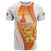 Netherlands Koninginnedag T Shirt Nederland Windmill Lion Heritage