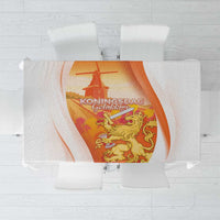 Netherlands Koninginnedag Tablecloth Nederland Windmill Lion Heritage