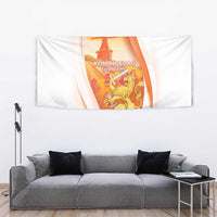Netherlands Koninginnedag Tapestry Nederland Windmill Lion Heritage