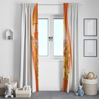 Netherlands Koninginnedag Window Curtain Nederland Windmill Lion Heritage