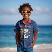 Custom Cabo Verde Football 2026 Kid Hawaiian Shirt Road To Glory