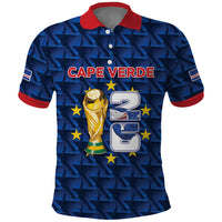 Custom Cabo Verde Football 2026 Polo Shirt Road To Glory