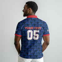 Custom Cabo Verde Football 2026 Polo Shirt Road To Glory LT05