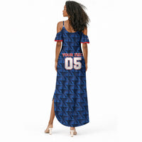 Custom Cabo Verde Football 2026 Summer Maxi Dress Road To Glory