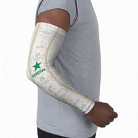 Custom Senegal Football 2026 Arm Sleeves Car Rapide-Inspired Pattern