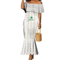 Custom Senegal Football 2026 Mermaid Dress Car Rapide-Inspired Pattern