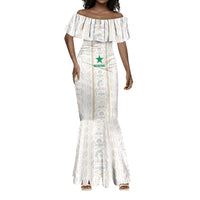 Custom Senegal Football 2026 Mermaid Dress Car Rapide-Inspired Pattern