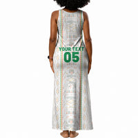 Custom Senegal Football 2026 Tank Maxi Dress Car Rapide-Inspired Pattern