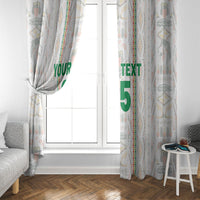 Custom Senegal Football 2026 Window Curtain Car Rapide-Inspired Pattern