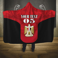Custom Egypt Football 2026 Hooded Blanket Go Pharaohs Special Style