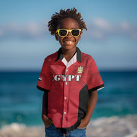 Custom Egypt Football 2026 Kid Hawaiian Shirt Go Pharaohs Special Style
