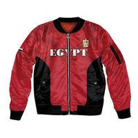 Custom Egypt Football 2026 Sleeve Zip Bomber Jacket Go Pharaohs Special Style
