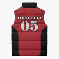 Custom Egypt Football 2026 Sleeveless Puffer Jacket Go Pharaohs Special Style