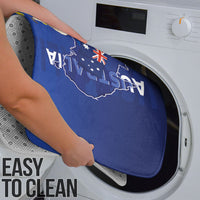 Australia Cockatoo Bathroom Set Aussie Flag With Golden Wattle