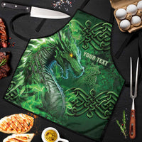 Personalized Ireland Celtic Apron Irish Roots Dragon Soul - Wonder Print Shop