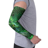 Personalized Ireland Celtic Arm Sleeves Irish Roots Dragon Soul - Wonder Print Shop