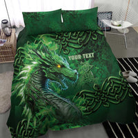 Personalized Ireland Celtic Bedding Set Irish Roots Dragon Soul - Wonder Print Shop