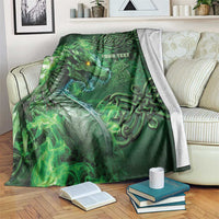 Personalized Ireland Celtic Blanket Irish Roots Dragon Soul - Wonder Print Shop