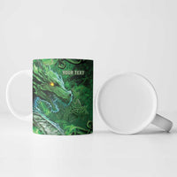 Personalized Ireland Celtic Ceramic Mug Irish Roots Dragon Soul - Wonder Print Shop