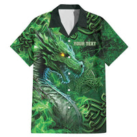 Personalized Ireland Celtic Family Matching Mermaid Dress and Hawaiian Shirt Irish Roots Dragon Soul - Wonder Print Shop