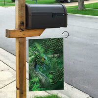 Personalized Ireland Celtic Garden Flag Irish Roots Dragon Soul - Wonder Print Shop