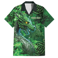 Personalized Ireland Celtic Hawaiian Shirt Irish Roots Dragon Soul - Wonder Print Shop