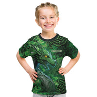 Personalized Ireland Celtic Kid T Shirt Irish Roots Dragon Soul - Wonder Print Shop