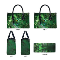 Personalized Ireland Celtic Leather Bag Irish Roots Dragon Soul - Wonder Print Shop