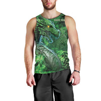Personalized Ireland Celtic Men Tank Top Irish Roots Dragon Soul - Wonder Print Shop