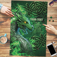 Personalized Ireland Celtic Puzzle Irish Roots Dragon Soul - Wonder Print Shop