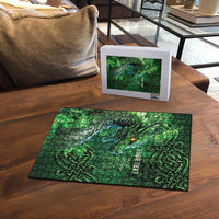 Personalized Ireland Celtic Puzzle Irish Roots Dragon Soul - Wonder Print Shop