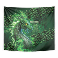 Personalized Ireland Celtic Tapestry Irish Roots Dragon Soul - Wonder Print Shop