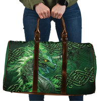 Personalized Ireland Celtic Travel Bag Irish Roots Dragon Soul - Wonder Print Shop